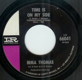 Album Poster | Irma Thomas | Time Is On My Side