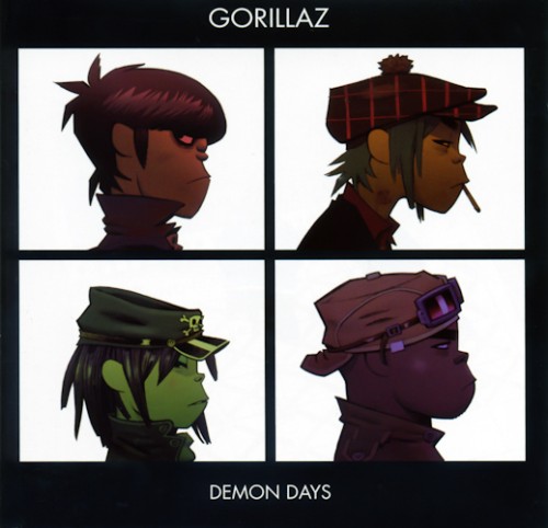 Album Poster | Gorillaz | Fire Coming Out of a Monkey's Head