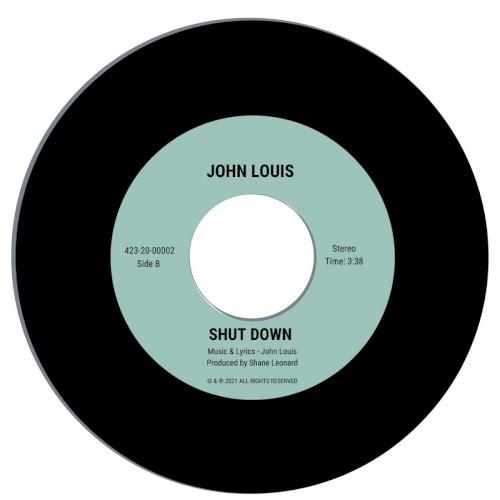 Album Poster | John Louis | Shut Down (Single)