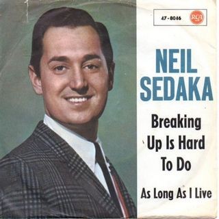 Album Poster | Neil Sedaka | Breaking Up Is Hard To Do